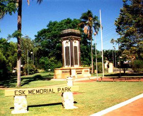 Esk War Memorial And Esk Memorial Park - Attractions Sydney 0