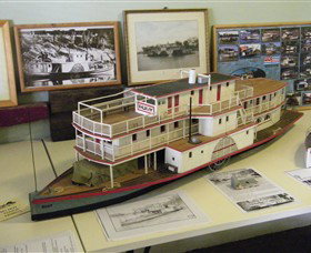 Wentworth Model Paddlesteamer Display - Attractions Sydney 0