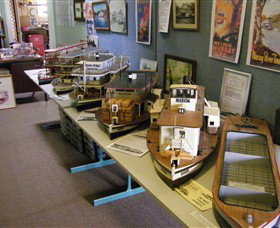 Wentworth Model Paddlesteamer Display - Attractions Sydney 1