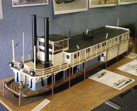Wentworth Model Paddlesteamer Display - Attractions Sydney 2