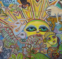 The Painting of Life by Mirka Mora - Attractions Sydney