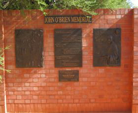 John OBrien Commemorative Wall - Attractions Sydney 0