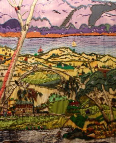 Adaminaby Memorial Hall Stage Curtain - Attractions Sydney 2