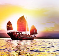 Shaolin Sunset Sailing Aboard Authentic Chinese Junk Boat - Attractions Sydney