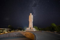 The Australian Farmer Granite Sculpture
