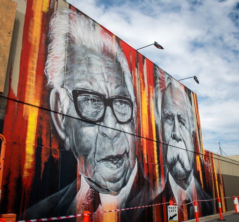 Shepparton Aboriginal Street Art Project Murals - Attractions Sydney 0