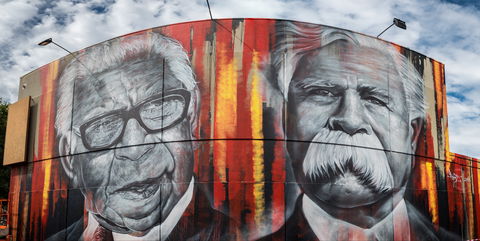 Shepparton Aboriginal Street Art Project Murals - Attractions Sydney 1