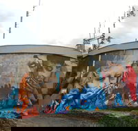Willans Hill Water Tower Mural - Attractions Sydney
