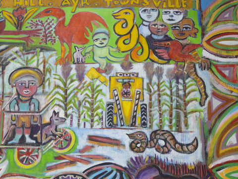 The Painting Of Life By Mirka Mora - Attractions Sydney 2