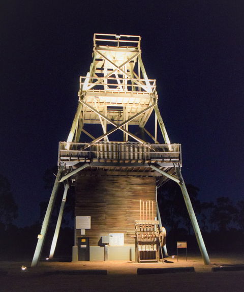 True Blue Poppet Head - Cooinda Park - Attractions Sydney 0