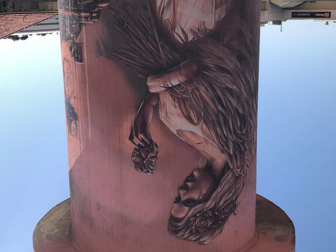 Kadina Water Tower Mural - Attractions Sydney 0