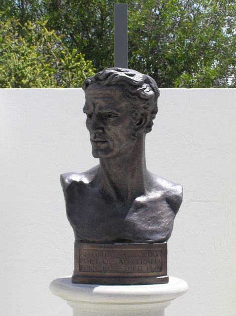 Adam Lindsay Gordon Bronze Bust - Attractions Sydney 0