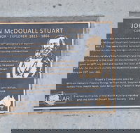 John McDouall Stuart 150th Anniversary - Attractions Sydney