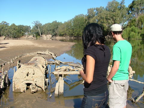 Paddle Steamer Wagga Wagga Wreck - Attractions Sydney 0