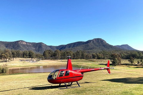 Private Helicopter Flight To Hunter Valley With A La Carte Lunch - For 2 - Attractions Sydney 1