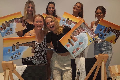 Friday Night 2 For 1 Paint And Sip Art Sessions - Attractions Sydney 1