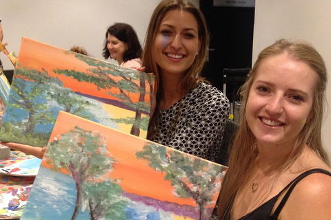 Friday Night 2 For 1 Paint And Sip Art Sessions - Attractions Sydney 4