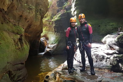 Blue Mountains Empress Canyon Adventure from Wentworth Falls