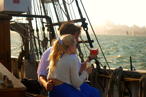 Sydney Harbour Tall Ship Wine & Canapes Evening Cruise - Attractions Sydney 1